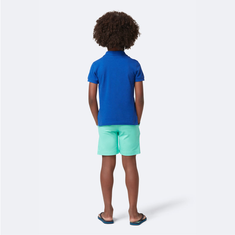 Boy's Shorts, Turquoise Sea