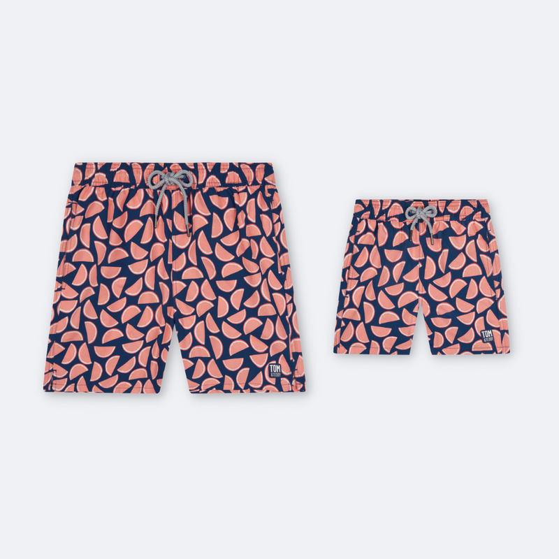Boys watermelon swim trunks shop