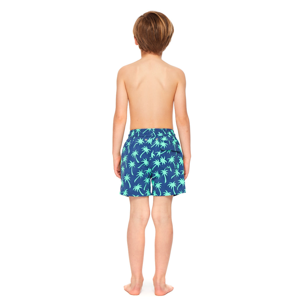 Navy Stripe Baby Swim Shorts, Boys Swim Shorts that will protect & outlast