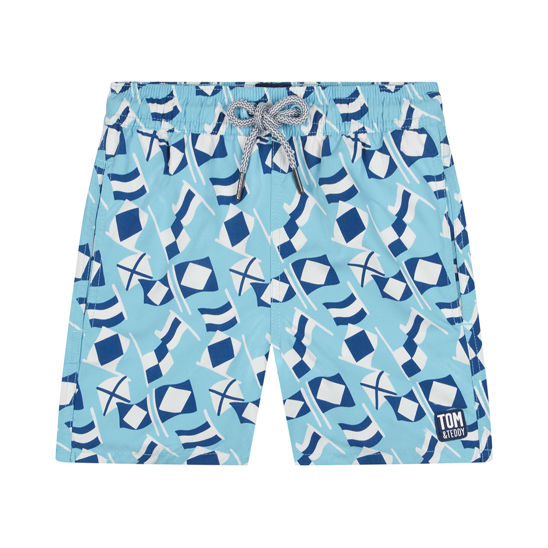 Baby boy best sale flag swim trunks