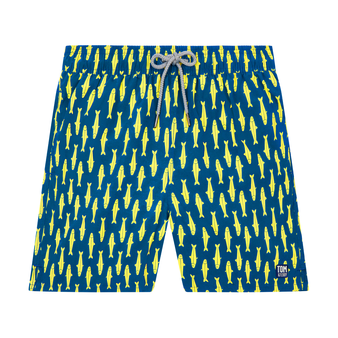 Tom and teddy swim trunks sales